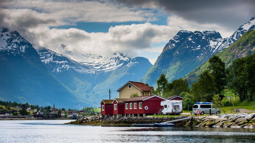 Nesset Fjordcamping Olden Eksteriør billede