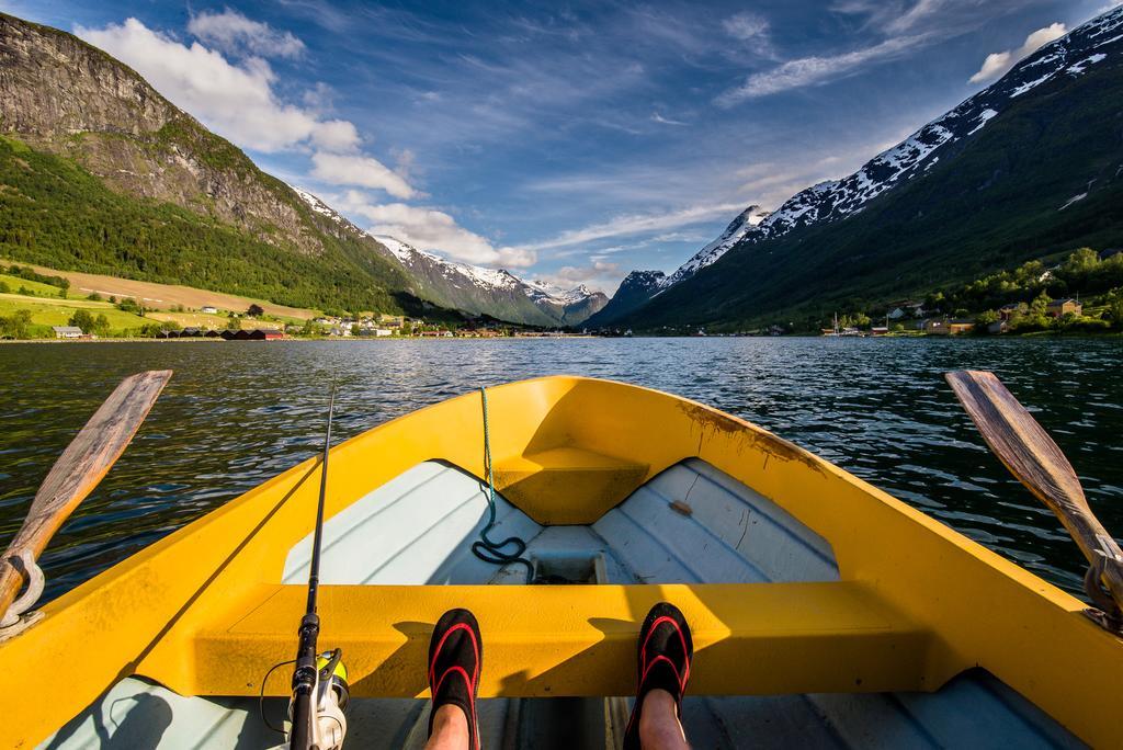 Nesset Fjordcamping Olden Eksteriør billede